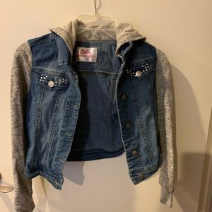 Justice Jean Jacket Size 8/10